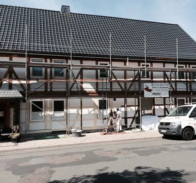 Malerfachbetrieb Peter Lehmbach – Hausfassade